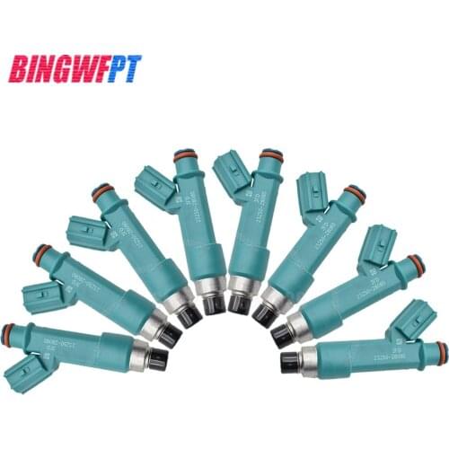 8pcs/lot) Fuel Injector ASSY/ Injection Nozzle 12 holes For Toyota LEXUS ALPHARD CAMRY MATRIX RAV4 23250-28080 23209-28080