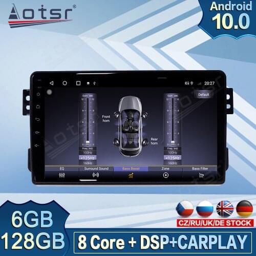 128G Carplay Audio For OPEL Agila 2008 - 2014 SUZUKI Splash Ritz 2008 - 2012 Car Multimedia Player Android Radio GPS Navigation