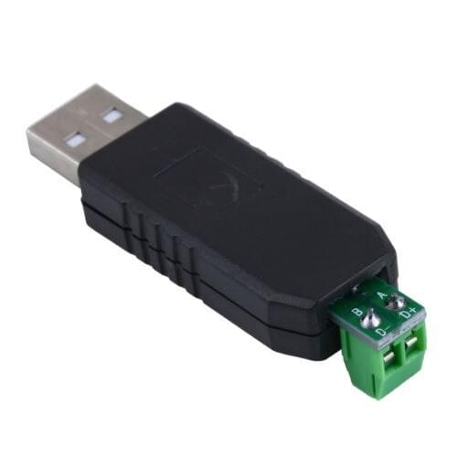 Free Shipping 2pcs/lot USB to RS485 485 Converter Adapter Support Win7 XP Vista Linux Mac OS WinCE5.0