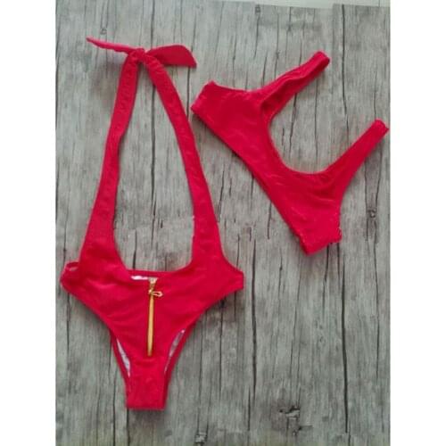 Красные купальники BONJEAN China At AliExpress