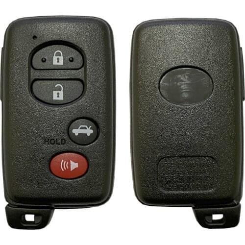 CN007222 Aftermarket 4 Button Toyota Avalon 2010-2013 Smart Key Remote With 433MHz 89904-07071 FCC ID: 14AAC PAGE1 98 4D-67 Chip