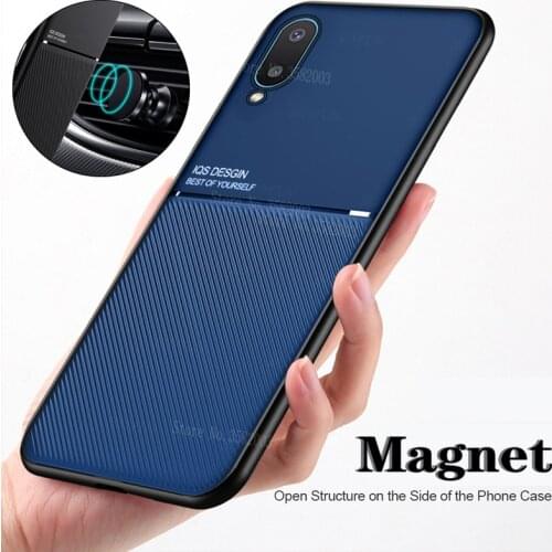Leather phone shell for Samsung Galaxy a02 s a02s Magnetic case for a02 galaxya02 a 02 s 02s Soft Protective cover coque