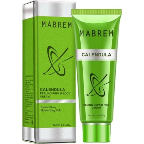 Foot Treatment Cream Anti-cracking Moisturizing Foot Care Exfoliating Scrub Anti-dry Calendula Repair Cream Foot Spa Foot Mask