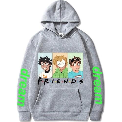 Brand Men Hoodie 2021 Autumn Hip Hop Streetwear Dream Team Men Pullover Sweatshirts Hoodies Mens Dream Merch Friends Hoodie Male