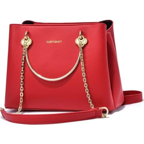 2021 New Large-Capacity Chain Bucket Bag Luxury Ladies Handbag Luxury Designer Shoulder BagEuropean Famous Brand Ladies Bags