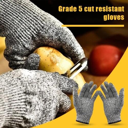 Cut Resistant Gloves Level 5 Protection for Kitchen Anti Cutting Gloves for Fishing CLH@8