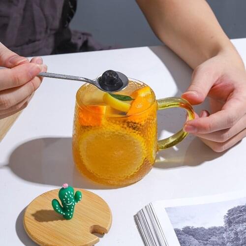 Simple Beer Glass Cup Coffee Mug Whiskey Tea Drinks Milk Cappuccino Juice Kawaii Glass Cup Water Bottle Kubek Drinkware DF50BLB