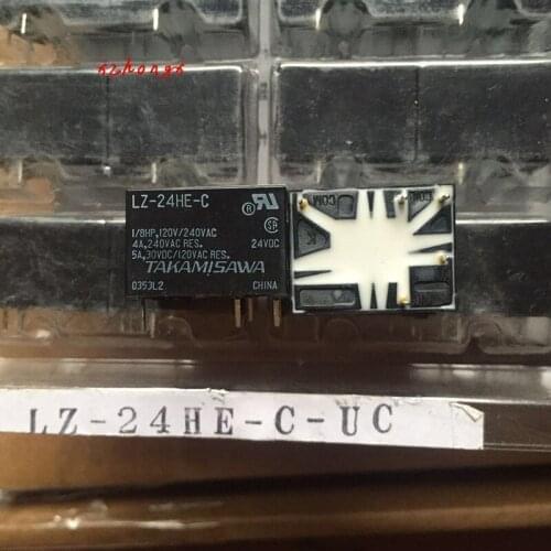 Relay lz-24he-c 24V genuine lz-24h-k 5 pin