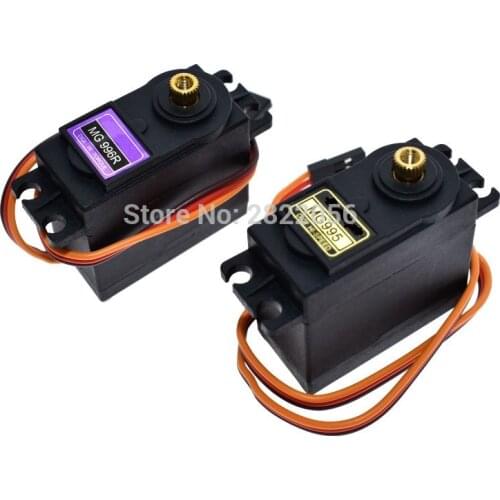 2pcs/lot 13KG 15KG Servos Digital MG995 MG996R Servo Metal Gear For RC plane car Truck Helicopter Boat toys Model is special