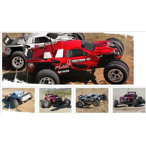 1/10 Scale HPI RACING HPI E-10T FLUX BEACH Desert Truck wheels Tires, Bodys for optional