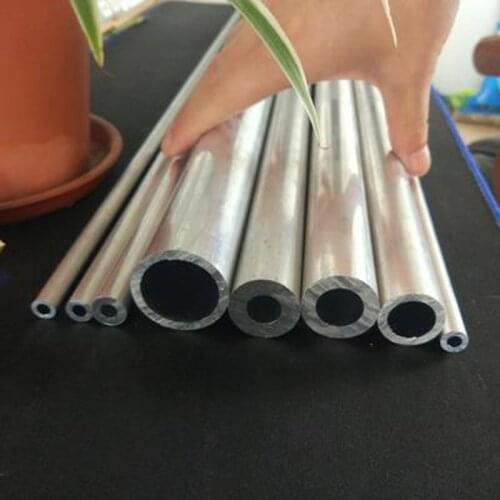1Pcs 4.7mm-12.5mm Inner Diameter Aluminum tube alloy Hollow AL rod hard bolt pipe duct vessel 300mm L 14mm-14.7mm OD