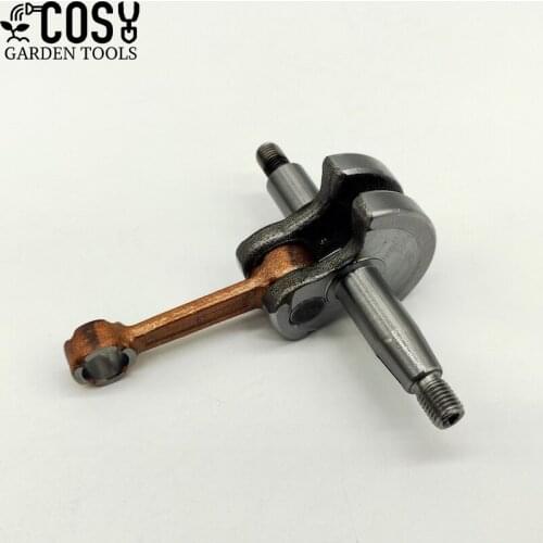 1E34F Brush cutter Crankshaft 34F 26cc Gasoline Lawn mower Garden Trimmer Spare Tool Parts