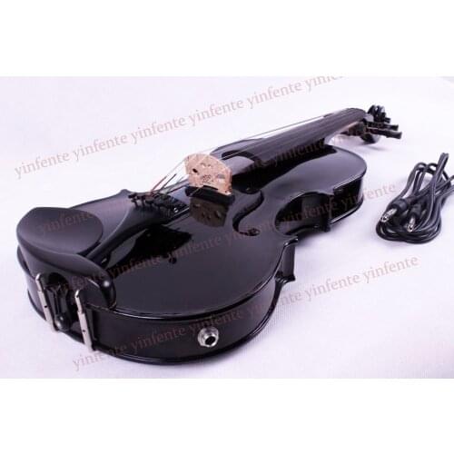 4 string 5 string Electric Acoustic Violin 4/4 Full Size Maple Spruce wood advance