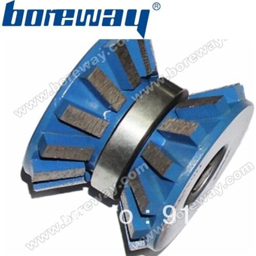 High quality double edge breaker wheel diamond router bit of 30mm + faster and safer shipping