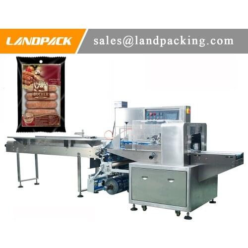 Sausage Automatic Horizontal Flow Wrap Machine Manufacturer Preferential Price