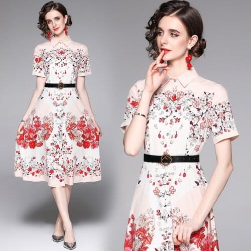 Gambbr Long Sleeve Summer Dresses