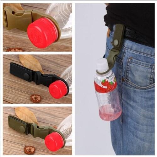 Best Quality Hanging Buckle Mineral Water Bottle Clip/Drink Holder Camping Hiking Outdoor Buckle Hook