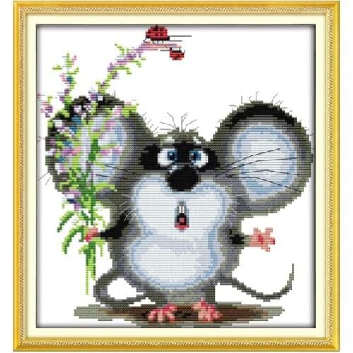 Small cross stitch suit embroidery, 11CT 14CT a variety of handmade diy phone pattern embroidery decorative paintings
