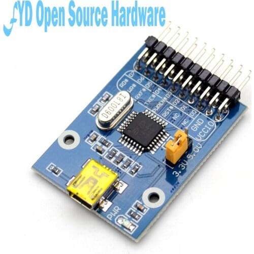 FT245 USB Module FT245R FT245RL USB Communication Development Board Kit USB TO Parallel FIFO NEW