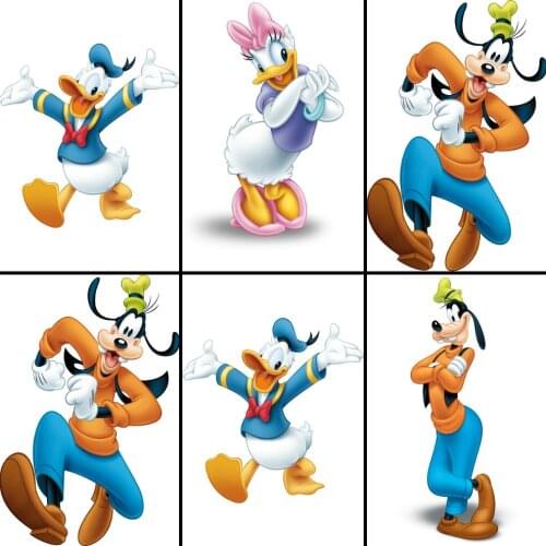 Disney Minnie Mickey Donald Duck 5D DIY Full Diamond Embroidery Diamond Painting Diamond Mosaic Cross Stitch Kits Room Decor