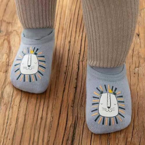 Newborn Baby Room Socks Thin Toddler Indoor Non-Slip Soft Bottom Shoes Boy Girl Socks Anti-Cool Baby Foot Sock Infant