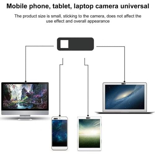 Excellent Anti-peep Long Ultra-thin Camera Sticker Slider Slidable Webcam Slider Easy Operation Computer Accessories