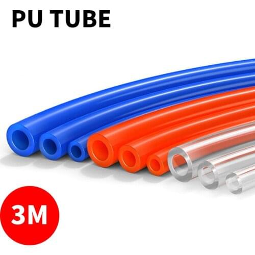 Pneumatic Pipe Air Hose Tube Tubing Compressor PU Polyurethane Plasitc 8mm 4mm 5mm 10mm 6mm 12mm 14mm 16mm 8x5 4x2.5 12x8 Parts