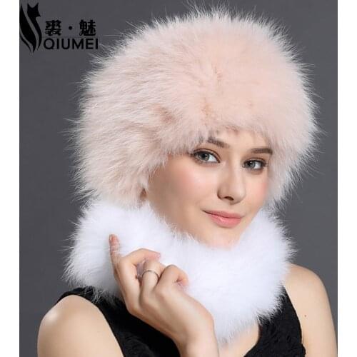 Real Fox Fur Scarf Women Winter Warm Scarf Fashion Luxury Fur Collar Scarves Fashion Female Ring Solid Fox Fur Headband