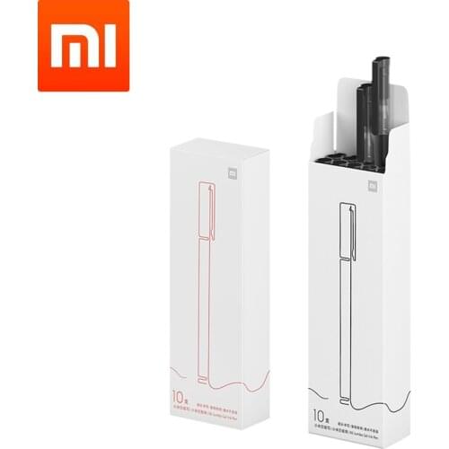 Xiaomi Mijia Super Durable Writing Sign Pen 0.5mm Bullet Pen Black Red Signing Pens Smooth Switzerland Refill MiKuni Japan Ink
