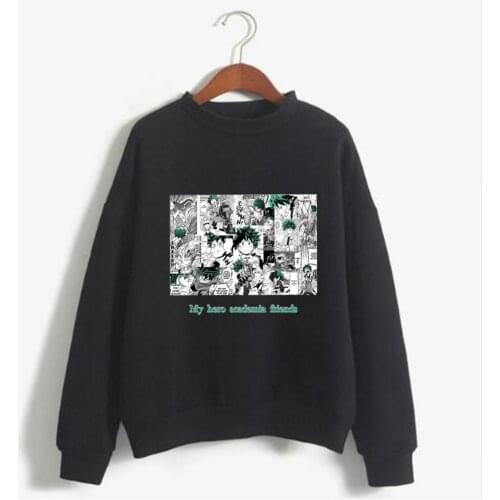 Sweatshirt Anime My Hero Academia Mens Sweatshirt Pullovers Hoodies Sweatshirts Anime Midoriya Izuku Top