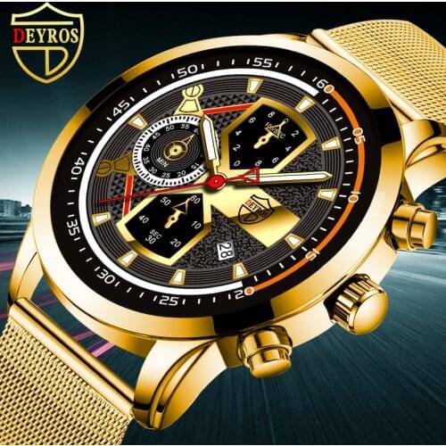 UT KAFTLN Mens Gold Watch