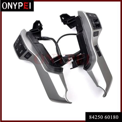 High quality 84250-60180 84250-60180-B0 Steering Pad Switch For 09-17 Toyota Land Cruiser Prado KDJ150 GRJ150 8425060180