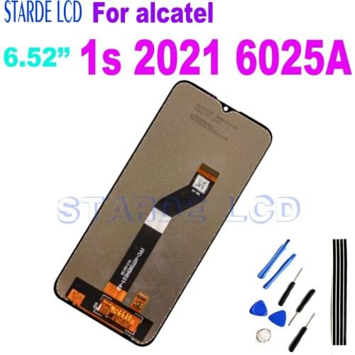 6.52’’ For Alcatel 1s 2021 6025A LCD Display Touch Screen Digitizer Assembly Replacement