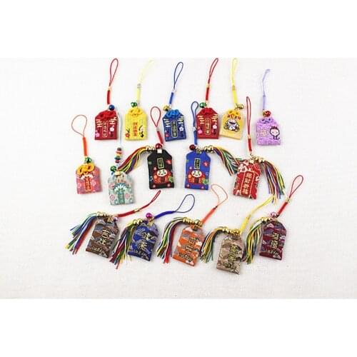 1pcs Traditional Omamori Pray Fortune safety Success Work Academic Bag Pendant Gift To Family Friend Present