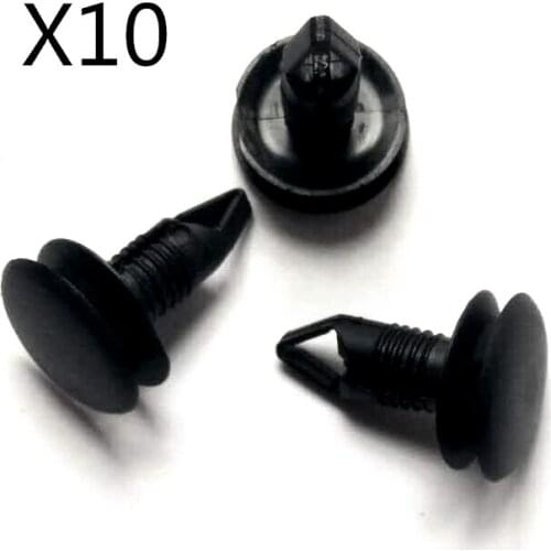 10pcs Screw Interior Fastener Rivet Clip Retainer For Mazda MX6 / 626 For Ford For Mitsubishi OEM B101-68-252-00