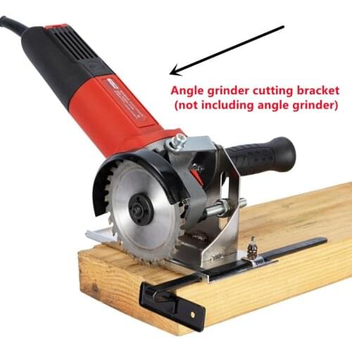 45-180 Degree Multifunction Angle Grinder Stand Durable Angle Cutting Bracket with Adjustable Base Positioning Tool Fixing Frame