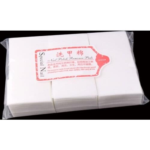 600pcs Gel Polish Remover Pad Nail Wipes Cleaning Lint Free Paper Soak off Manicure Cotton Napkins Wrap Tool