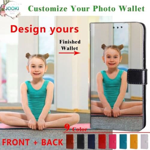 A81 Personalised photo Case ForSamsung A81 Luxury Leather Flip Card Wallet Phone Cover For SamsungGalaxy A81 Custom Photo Case