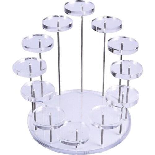 Cupcake Stand Acrylic Display Stand for Jewelry/Cake Dessert Rack Wedding Birthday Party Decoration Tools