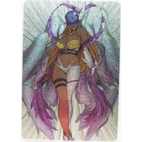 Angewomon Digimon Digital Monster Rough Flash Toys Hobbies Hobby Collectibles Game Collection Anime Cards