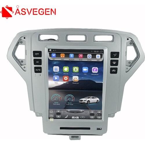 Asvegen 10.4'' Android 6.0 Quad Core Car Radio For Ford Mondeo 4 2007-2010 GPS Navigation Stereo Headunit WIFI 4G Media Player
