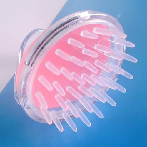 Hot Silicone Head Body Shampoo Scalp Massage Brush Comb Hair Washing Comb Shower Brush Bath Spa Slimming Massage Brush Styling