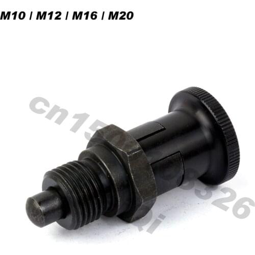 Indexing plungers ,short type ,aluminum knob,carbon steel bady , with locking , without nut M10 M12 M16 M20