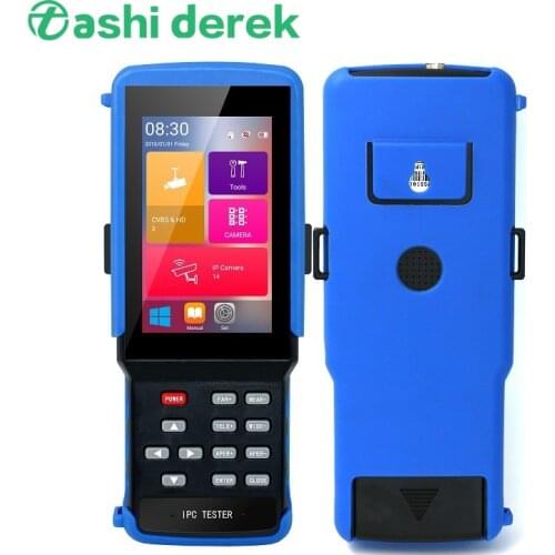 IPC9310 Plus 4k Security Camera Tester IP 1080P 8MP AHD TVI CVI CVBS SDI All In 1 CCTV Tester Monitor ONVIF TDR Utp Optical POE