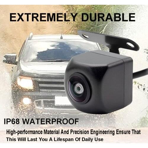 Car Rear Front Side View Camera Universal Backup Parking Camera Night Vision Waterproof 170 Wide Angle HD Color Image Universal