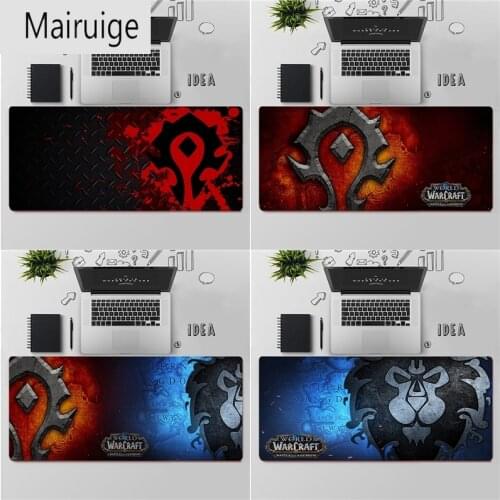 Anime mouse pad World of Warcraft MousePads computer laptop gaming accessories large mousepad keyboard dek mat