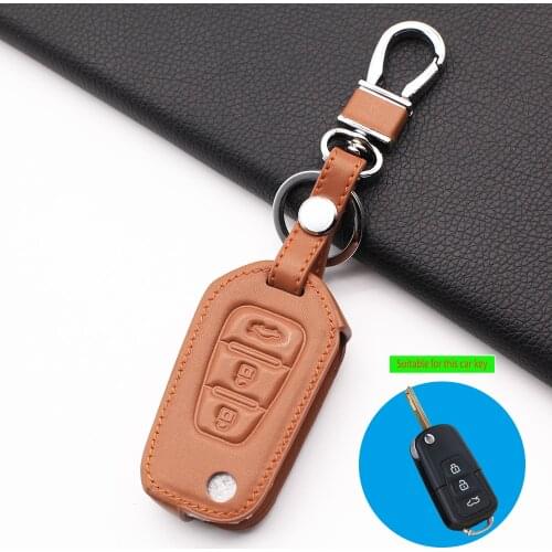 2020 Hot Sale Sports version leather key case cover keychain For LiFan X60 Car-covers Car Accessories