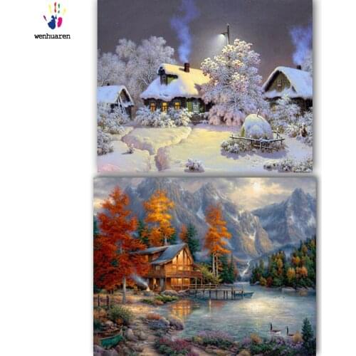 DIY colorings pictures by numbers with colors Beautiful sea color picture drawing painting by numbers framed Home