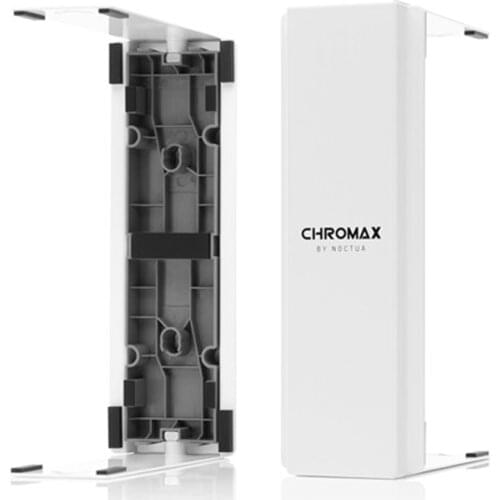 Noctua NA-HC4 chromax.white black heatsink cover Add-on heatsink cover for NH-D15(S) series NH-D15, NH-D15S and NH-D15 SE-AM4