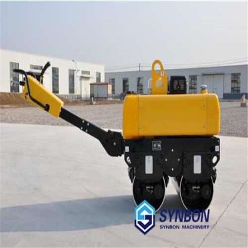 SYNBON SY201H New Walk-behind double steel wheel vibratory roller compactor vibrating double drum compactor